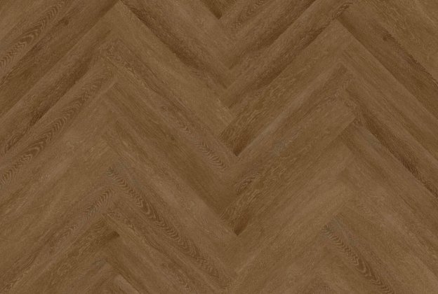 LVT Vinüülparkett Contours 8,0mm Brienz – Herringbone 85HB76547X pruun_1