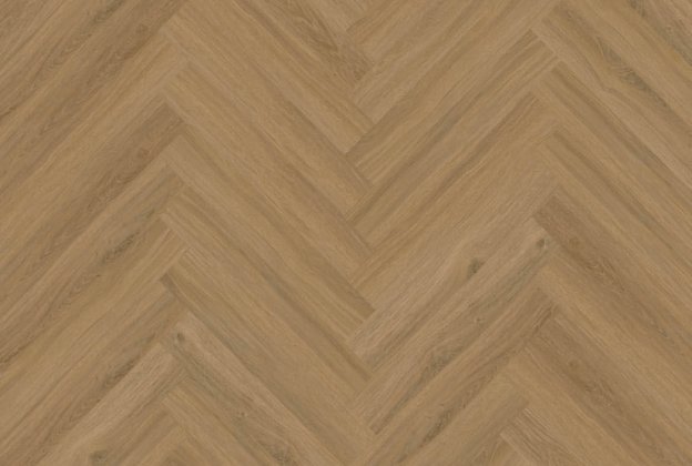 LVT Vinüülparkett Contours 8,0mm Macadamia – Herringbone IC5580HB58211 pruun_1