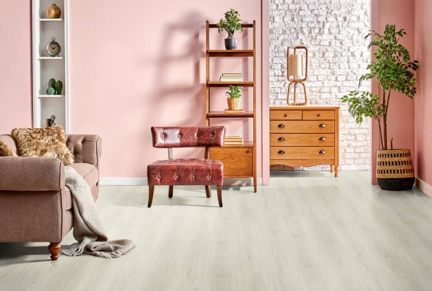 LVT Vinüülparkett Exellence LL55, 5mm Milk – Plank LL5550PL58201 valge_2