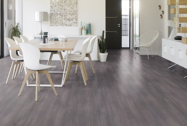 Akustiline PVC Gerflor Taralay Libertex (19dB) 1430 Legend Grey hall_2