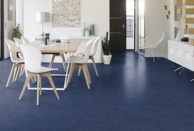 Linoleum Gerflor Marmorette 0148 Ink Blue sinine_2