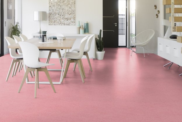 Linoleum Gerflor Marmorette 0211 Pink roosa_2