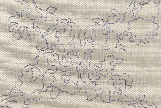 Tekstiiltapeet Vescom Xorel Silhouette Embroider 2531.04 beeź_1